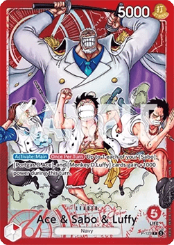 Ace & Sabo & Luffy — FR/EN