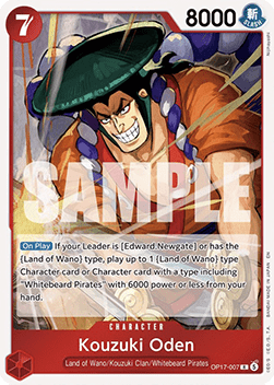 Kouzuki Oden OP17-007