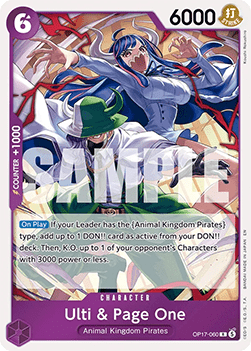Ulti & Page One OP17-060
